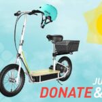 Donate blood in June and you will be automatically entered in a drawing to win a new Razor EcoSmart Electric Scooter and helmet.